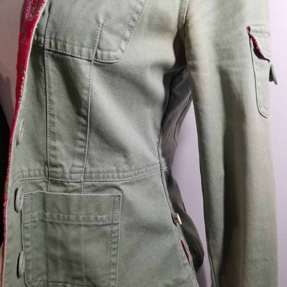Abercrombie & Fitch Green jacket, size S - Picture 10 of 16